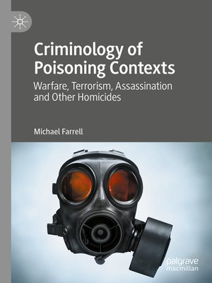 cover image of Criminology of Poisoning Contexts